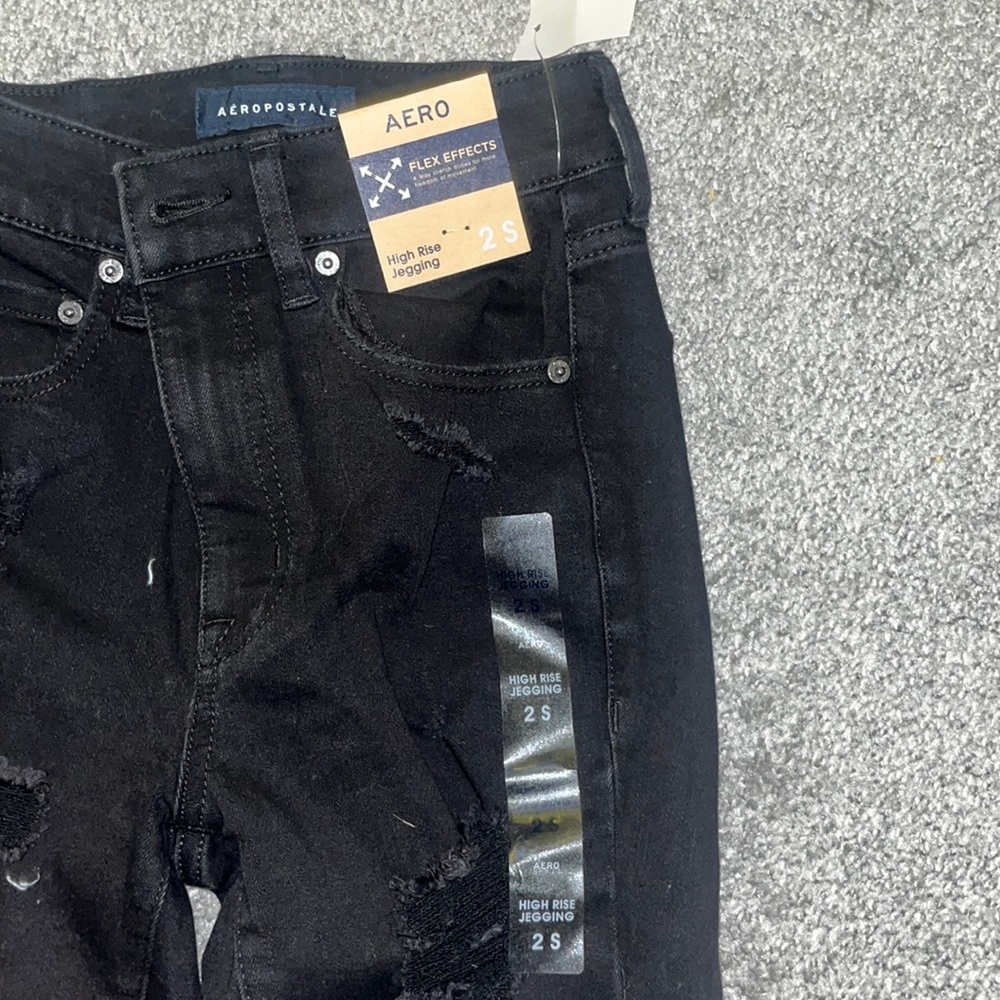 Aeropostale black skinny jeans